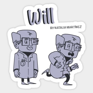 Will - Genio2 OC FanArt Sticker